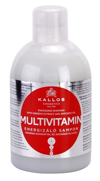 Kallos KJMN energizáló sampon  1000 ml