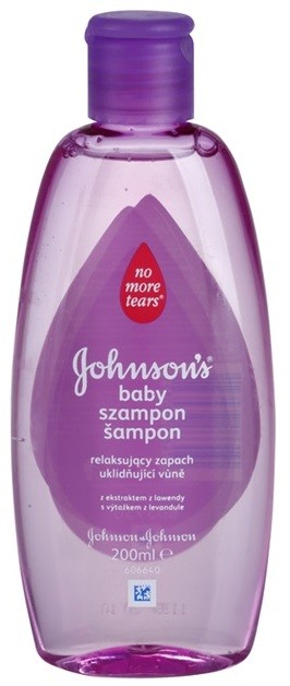 Johnson's Baby Wash and Bath nyugtató sampon levendulával  200 ml