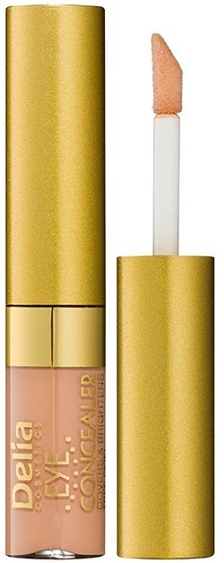 Delia Cosmetics Eye Concealer folyékony korrektor árnyalat 04 Peach 4 ml