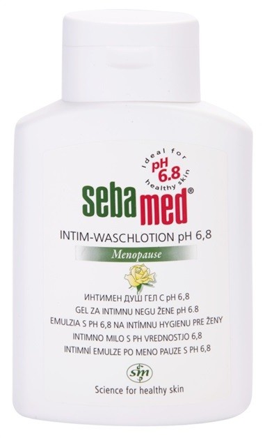 Sebamed Wash intim higiéniás emulzió menopauza alatti nőknek pH 6,8  200 ml