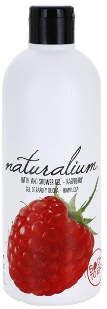 Naturalium Fruit Pleasure Raspberry tápláló tusoló gél Raspberry  500 ml