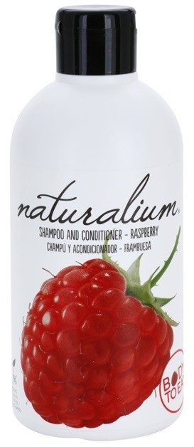 Naturalium Fruit Pleasure Raspberry sampon és kondicionáló  400 ml