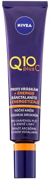 Nivea Q10 Plus C energetizáló krém a ráncok ellen  40 ml