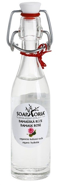 Soaphoria Flower Water organikus víz arcra Damaszk rózsa  50 ml