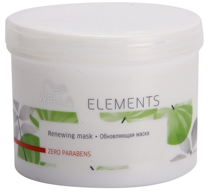 Wella Professionals Elements megújító maszk parabénmentes  500 ml