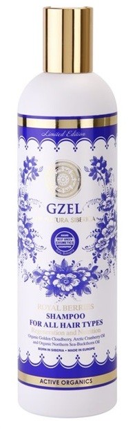 Natura Siberica Royal Berries sampon minden hajtípusra  400 ml