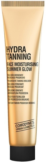 Comodynes Hydra Tanning arcbőr hidratáló emulzió a fokozatos barnulásért  40 ml