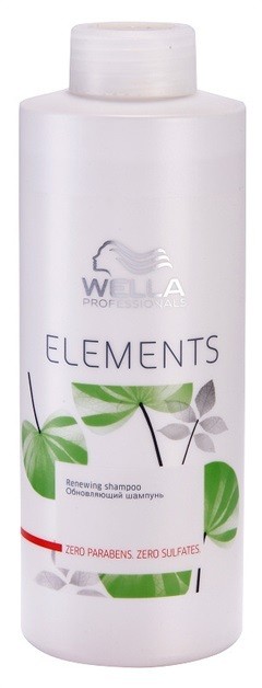 Wella Professionals Elements megújító sampon szulfát és parabén nélkül  1000 ml