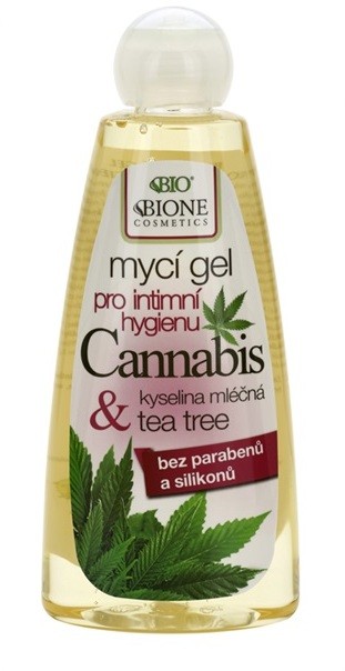 Bione Cosmetics Cannabis gél az intim higiéniára  260 ml