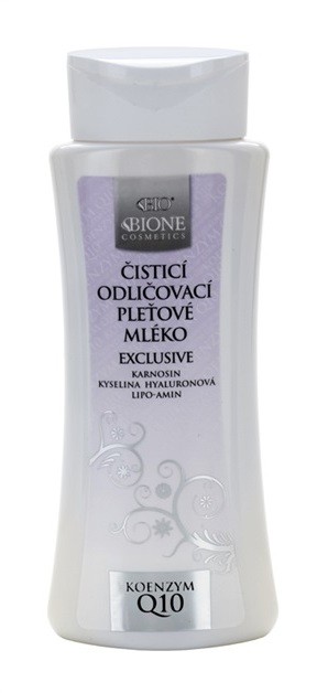 Bione Cosmetics Exclusive Q10 tisztító arctej  255 ml