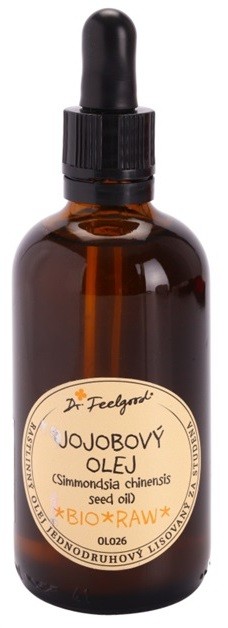 Dr. Feelgood BIO and RAW jojobaolaj minden bőrtípusra, beleértve az érzékeny bőrt is  100 ml