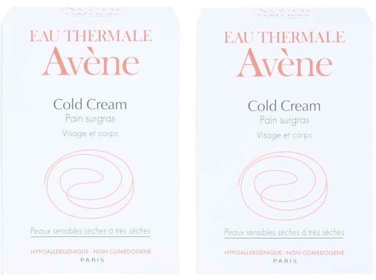 Avène Cold Cream szappan Száraz, nagyon száraz bőrre  2 x100 g