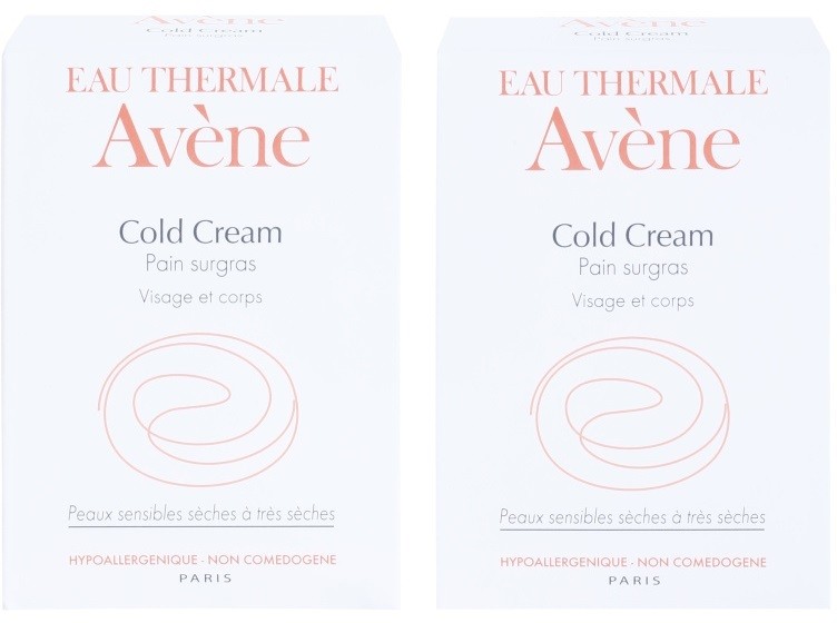 Avène Cold Cream szappan Száraz, nagyon száraz bőrre  2 x100 g