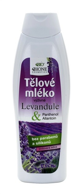 Bione Cosmetics Lavender tápláló testápoló tej  500 ml