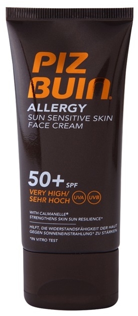 Piz Buin Allergy napozókrém arcra SPF 50+  50 ml