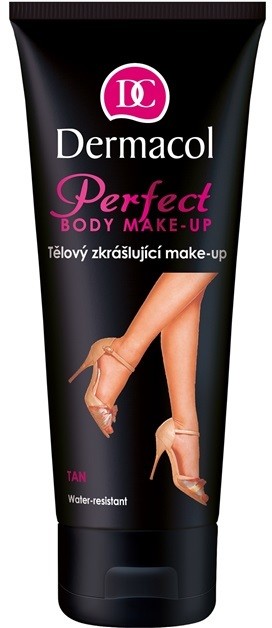 Dermacol Perfect vízálló, szépítő test make-up árnyalat Tan 100 ml