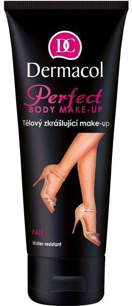 Dermacol Perfect vízálló, szépítő test make-up árnyalat Pale 100 ml