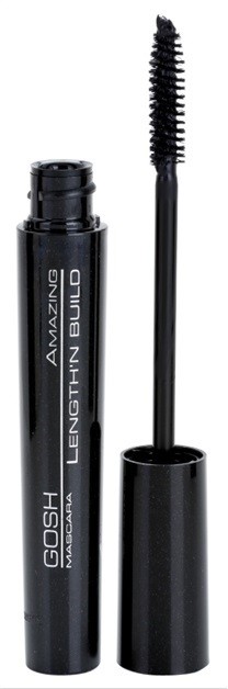 Gosh Length´n Build hosszabbító és dúsító szempillaspirál árnyalat Black 9 ml