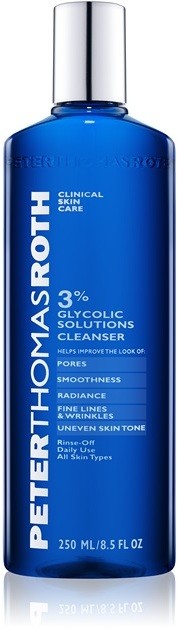 Peter Thomas Roth Glycolic hámlasztó tisztító gél ránctalanító hatással  250 ml