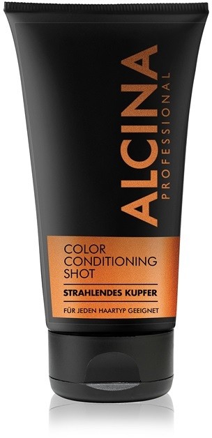 Alcina Color Conditioning Shot Copper tonizáló balzsam a hajszín élénkítéséért árnyalat Bright Copper 150 ml