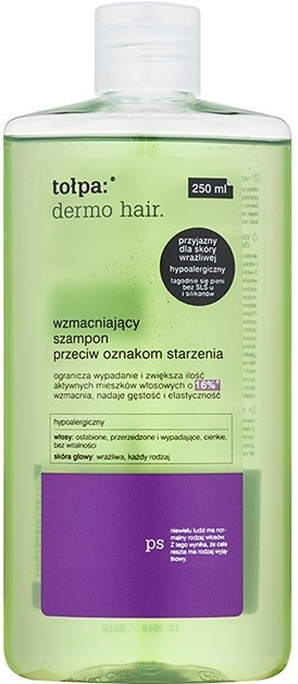 Tołpa Dermo Hair erősítő sampon az öregedés jelei ellen  250 ml