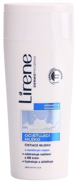 Lirene Beauty Care tisztító tej mandulaolajjal  200 ml