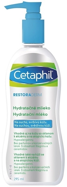 Cetaphil RestoraDerm hidratáló testkrém a viszkető és irritált bőrre  295 ml