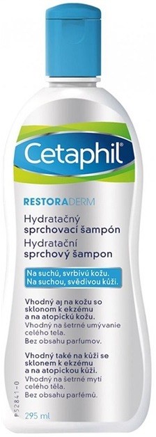 Cetaphil RestoraDerm hidratáló tusfürdő a viszkető és irritált bőrre  295 ml