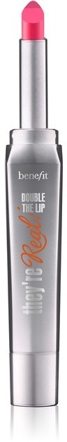 Benefit They're Real! Double The Lip rúzs a telt ajkakért árnyalat Fuchsia Fever 1,5 g