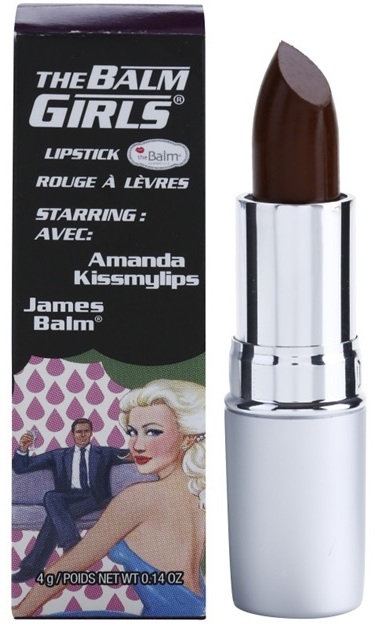 theBalm Girls rúzs árnyalat Amanda Kissmylips 4 g