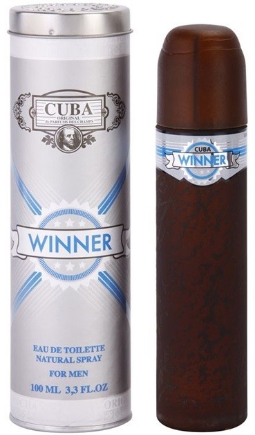 Cuba Winner eau de toilette férfiaknak 100 ml