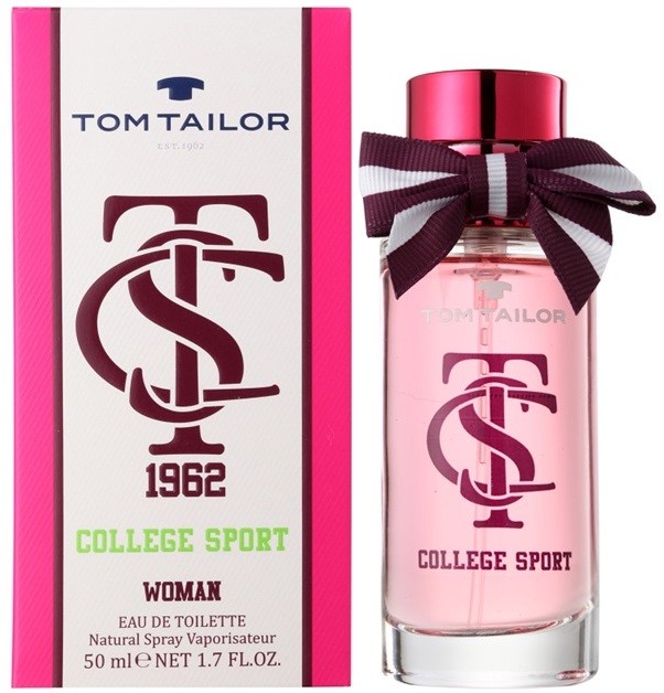 Tom Tailor College sport eau de toilette nőknek 50 ml