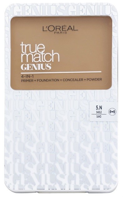 L’Oréal Paris True Match Genius kompakt make - up 4 in 1 árnyalat 5.N Sand 7 g