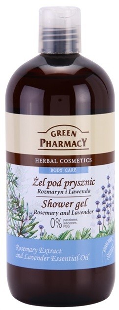 Green Pharmacy Body Care Rosemary & Lavender tusfürdő gél  500 ml