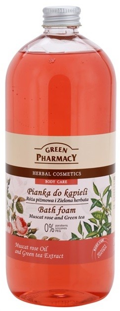Green Pharmacy Body Care Muscat Rose & Green Tea habfürdő  1000 ml