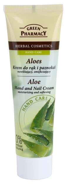 Green Pharmacy Hand Care Aloe hidratáló és bőrlágyító krém kézre és körmökre  100 ml