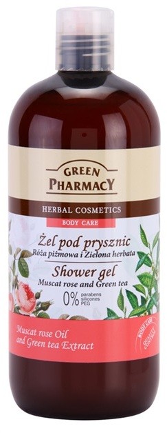 Green Pharmacy Body Care Muscat Rose & Green Tea tusfürdő gél  500 ml