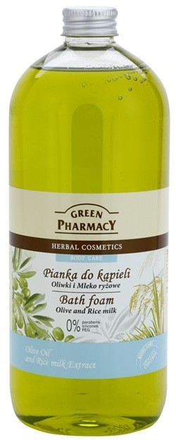 Green Pharmacy Body Care Olive & Rice Milk habfürdő  1000 ml