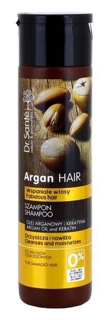 Dr. Santé Argan hidratáló sampon a károsult hajra  250 ml