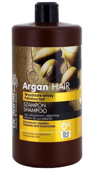 Dr. Santé Argan hidratáló sampon a károsult hajra  1000 ml