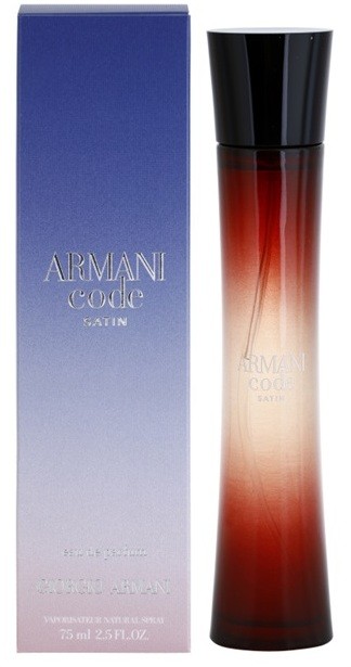Armani Code Satin eau de parfum nőknek 75 ml