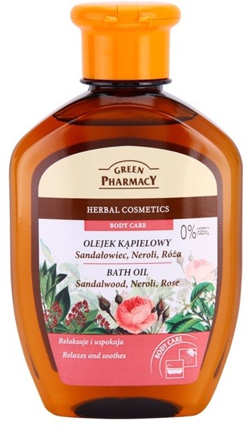 Green Pharmacy Body Care Sandalwood & Neroli & Rose fürdő olaj  250 ml