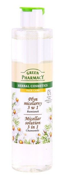 Green Pharmacy Face Care Chamomile micelláris víz 3 az 1-ben  250 ml