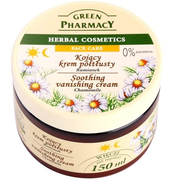 Green Pharmacy Face Care Chamomile nyugtató arckrém  150 ml