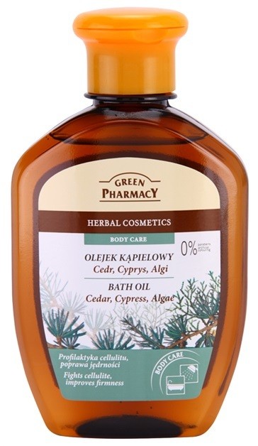 Green Pharmacy Body Care Cedar & Cypress & Algae fürdő olaj  250 ml
