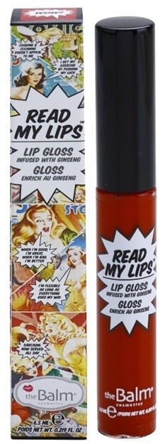 theBalm Read My Lips ajakfény árnyalat WOW! 6,5 ml