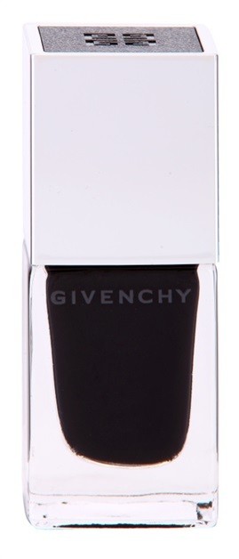 Givenchy Le Vernis jól fedő körömlakk árnyalat 22 Noir Satin  10 ml