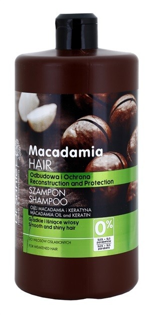 Dr. Santé Macadamia sampon meggyengült hajra  1000 ml