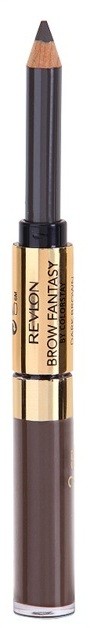 Revlon Cosmetics Brow Fantasy szemöldökceruza és gél 2 az 1-ben árnyalat 106 Dark Brown 1,18 ml