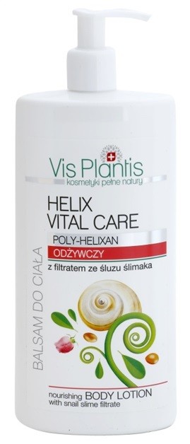 Vis Plantis Helix Vital Care tápláló testápoló tej csiga kivonattal Poly-Helixan 500 ml